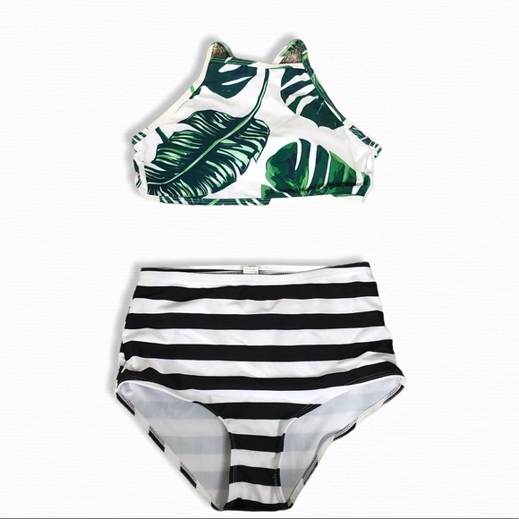 🛍 5 for $30 🛍 Halter and High-waisted Bikini - Picture 2 of 4